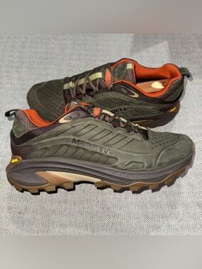 Merrell MOAB SPEED 2 LTR WP Men's Sz 13 Running Shoes Trail Hiking Camping $180